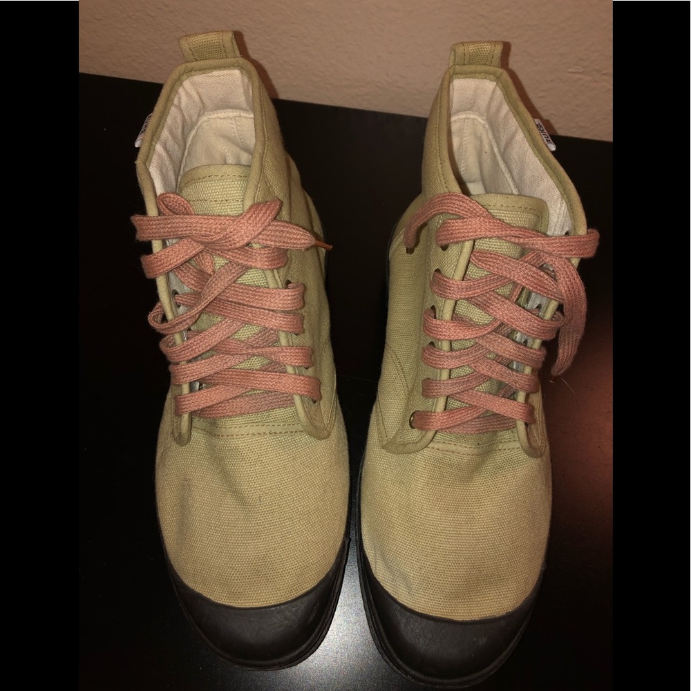 Ruko Short Canvas Desert Boots (For Men & Women)